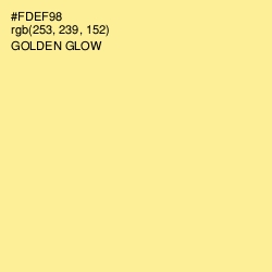 #FDEF98 - Golden Glow Color Image